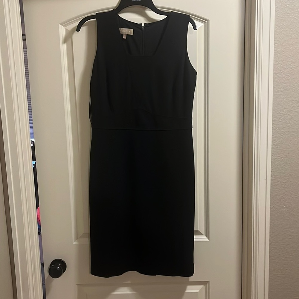 Talbots black dress size 6